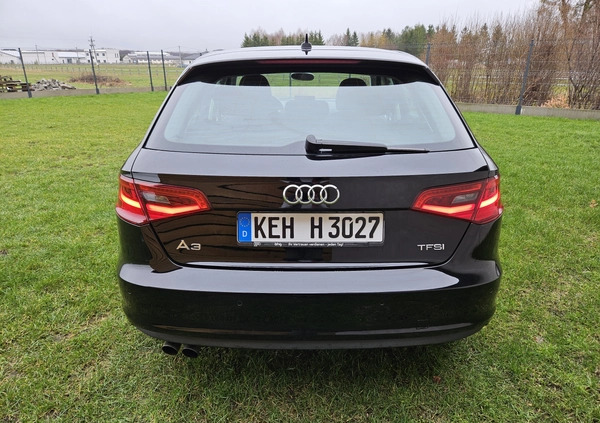 Audi A3 cena 43900 przebieg: 182151, rok produkcji 2013 z Rybnik małe 596